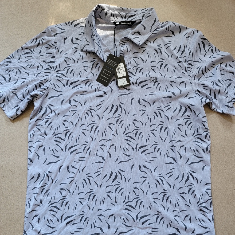 Travis Mathew Men’s Polo Shirt – Size M – New with Tags